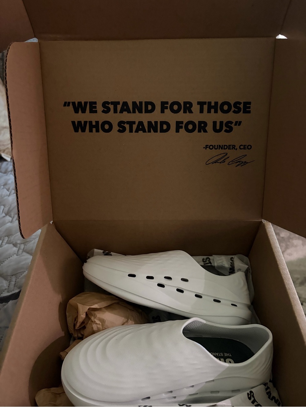 Unisex Slip-On Foam Clog - White